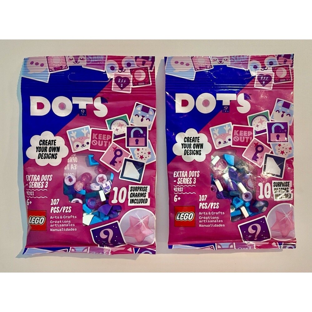 LEGO DOTS: Extra DOTS - Series 3 (41921) Lot Of Two